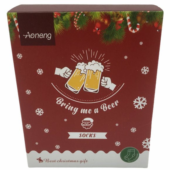 Mens Socks Novelty If You Can Read This Bring Me A Beer Funny GIFT - Picture 3 of 4